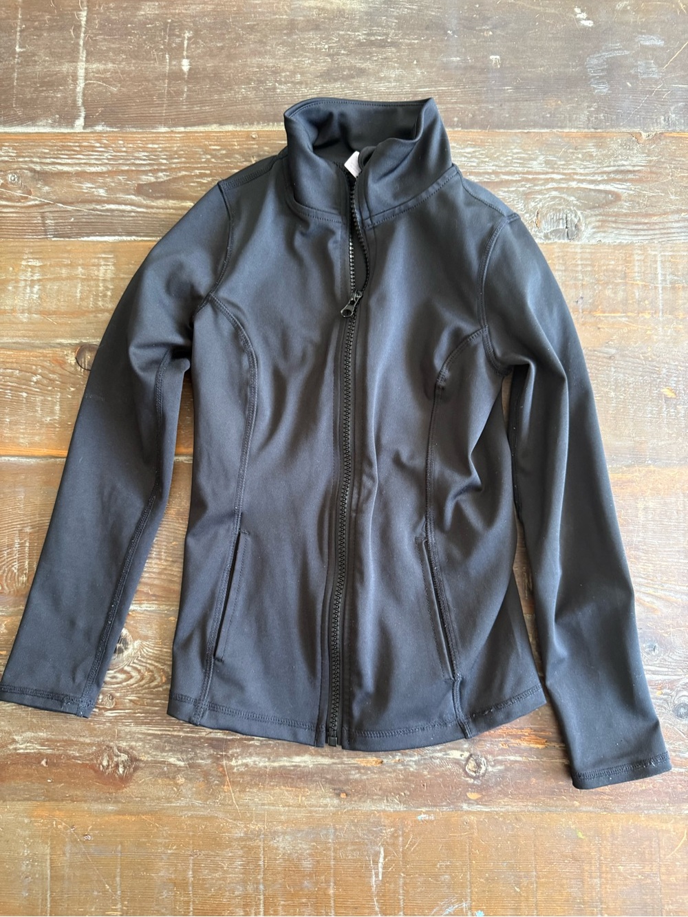 90 Degree By Reflex Black Full-Zip Bomber Jacket
